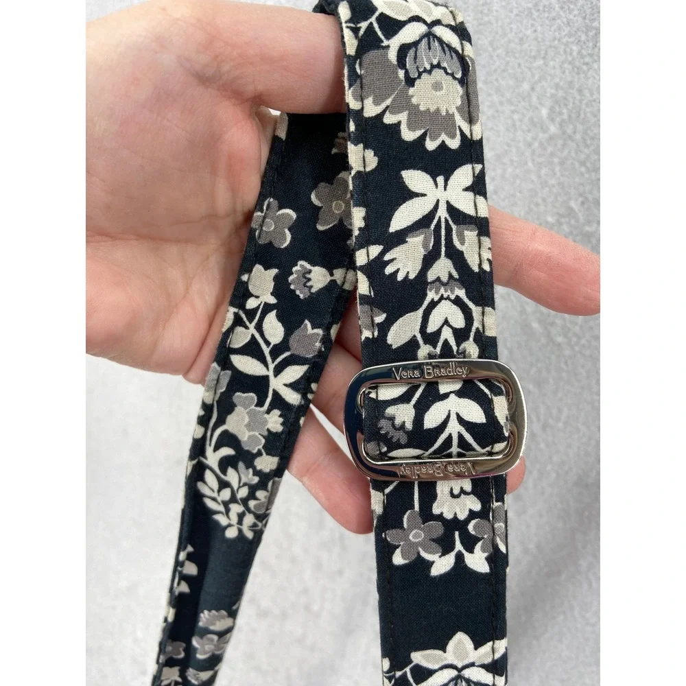 Vera Bradley Purse Handbag + Wallet Chandelier Noir Crossbody Adjustable Strap‎